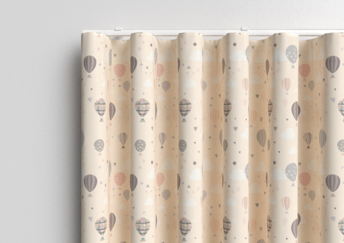 Balloon Festival, Soft Cream - Made to Measure Curtains - Image 13